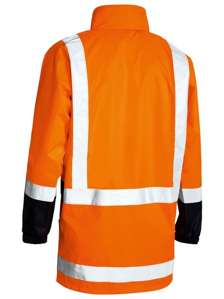Bisley Hi Vis Taped Rain Shell Jacket (BISBJ6967T)
