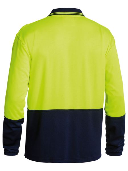 Bisley Hi Vis Polo Shirt Long Sleeve (BISBK6234)