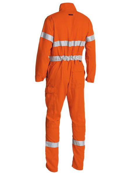 Bisley Hi Vis Tencate Tecasafe Plus 580 Taped Lightweight FR Coverall (BISBC8185T)