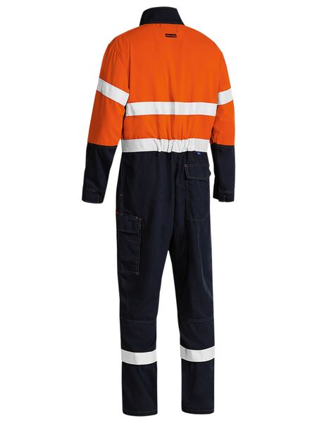 Bisley Hi Vis Tencate Tecasafe Plus 580 Taped Lightweight FR Coverall (BISBC8186T)