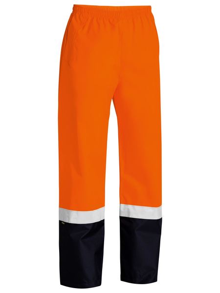 Bisley Hi Vis Taped Rain Shell Pants (BISBP6965T)