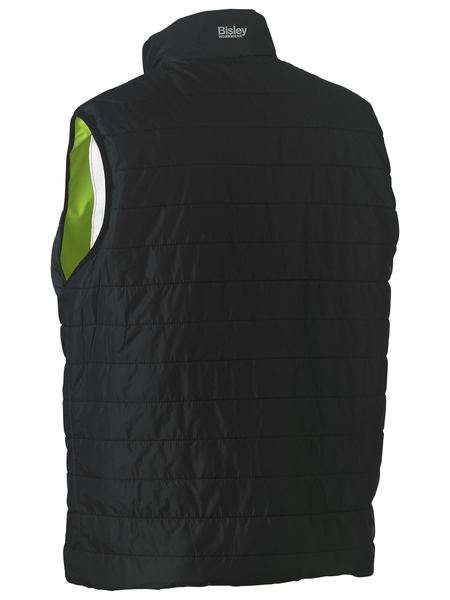 Bisley Hi Vis Taped Reversible Puffer Vest (BISBV0330HT)