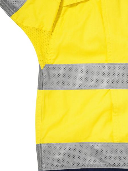 Bisley X Airflow Hi Vis Taped Ripstop Shirt Long Sleeve (BISBS6415T)