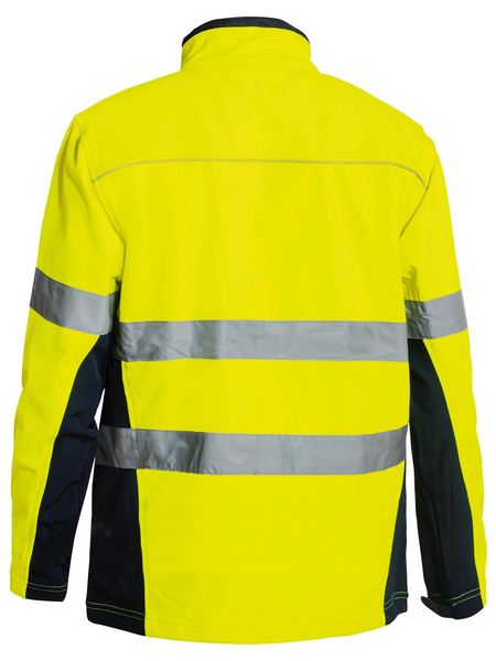 Bisley Hi Vis Taped Soft Shell Jacket (BISBJ6059T)