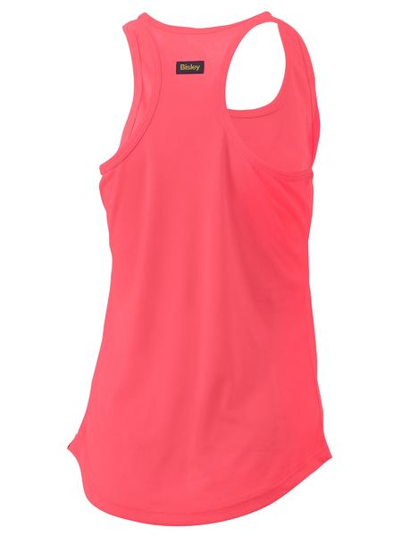 Bisley Hi Vis Ladies Racer Back Singlet (BISBKL0439)