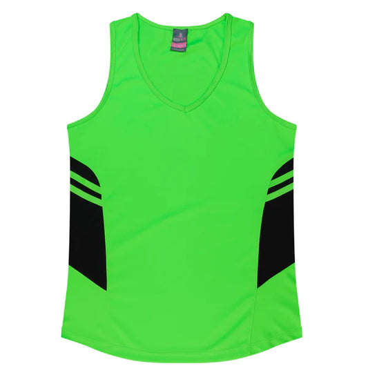 Aussie Pacific Tasman Ladies Singlet (Additional Colours) (APN2111)