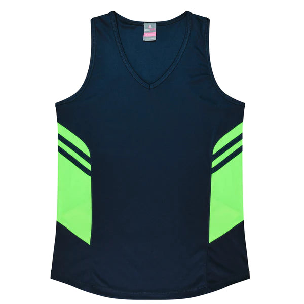 Aussie Pacific Tasman Ladies Singlet (Additional Colours) (APN2111)