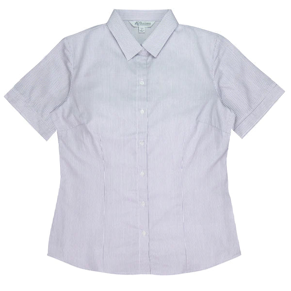 Aussie Pacific Henley Ladies Shirt Short Sleeve (APN2900S)