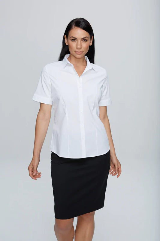 Aussie Pacific Kingswood Ladies Shirt Short Sleeve (APN2910S)