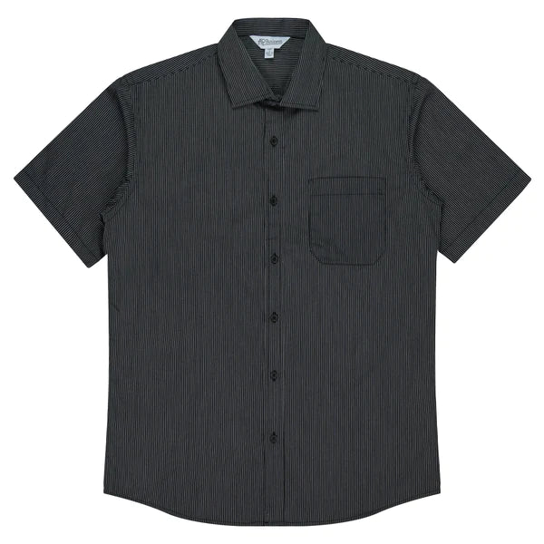 Aussie Pacific Henley Mens Shirt Short Sleeve (APN1900S)