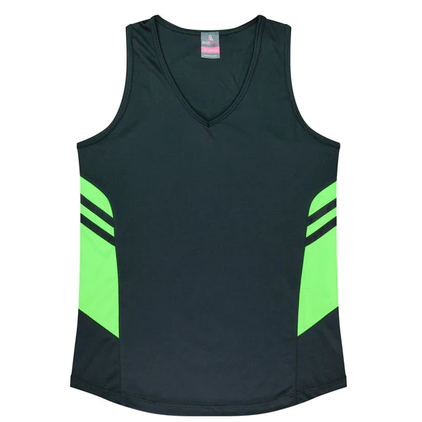 Aussie Pacific Tasman Ladies Singlet (Additional Colours) (APN2111)