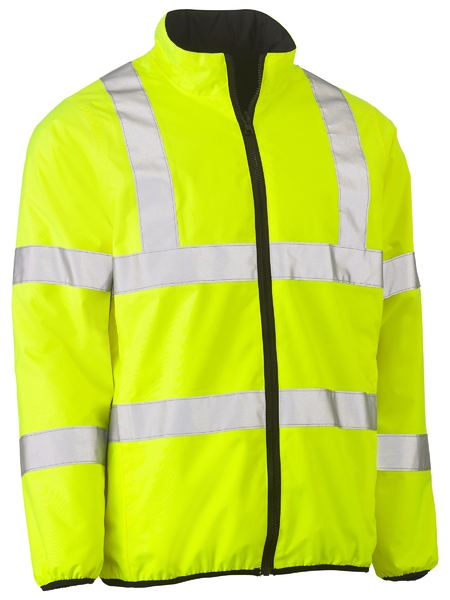 Bisley Hi Vis Taped Reversible Puffer Jacket (BISBJ6350HT)