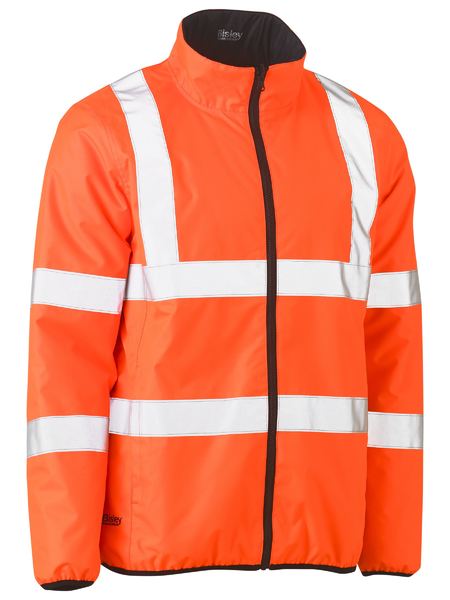 Bisley Hi Vis Taped Reversible Puffer Jacket (BISBJ6350HT)