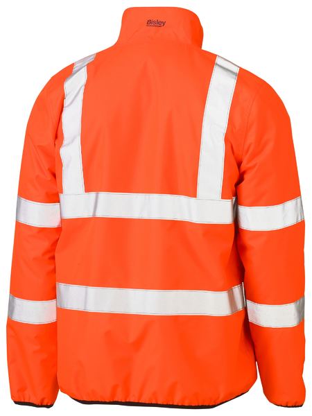 Bisley Hi Vis Taped Reversible Puffer Jacket (BISBJ6350HT)