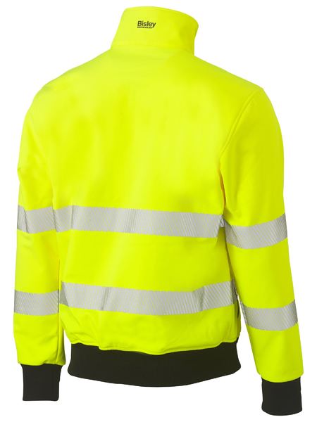 Bisley Hi Vis Taped Soft Shell Bomber Jacket (BISBJ6979T)