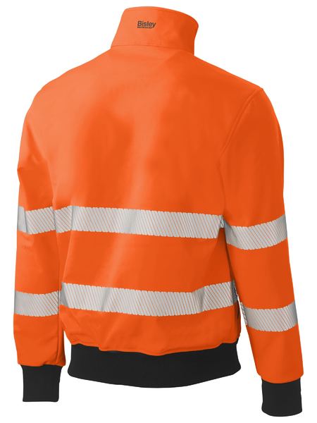 Bisley Hi Vis Taped Soft Shell Bomber Jacket (BISBJ6979T)