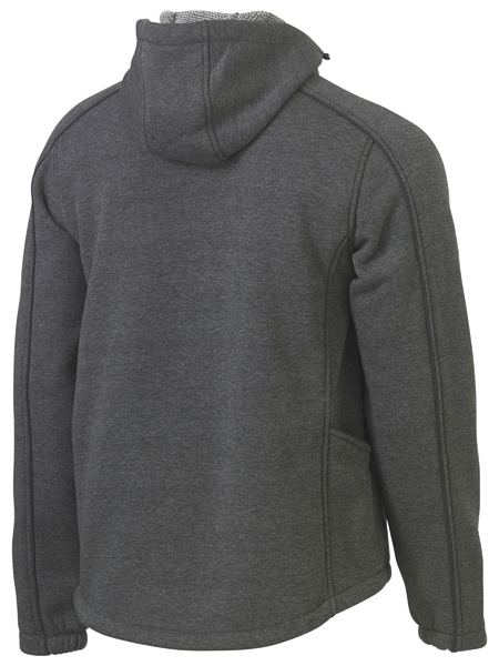 Bisley FLX & Move Marle Fleece Hoodie Jumper (Additional Colours) (BISBK6983)