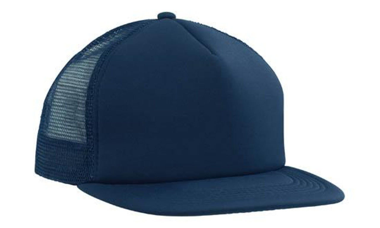 Trucker Mesh Cap with Flat Peak (HWS3806)