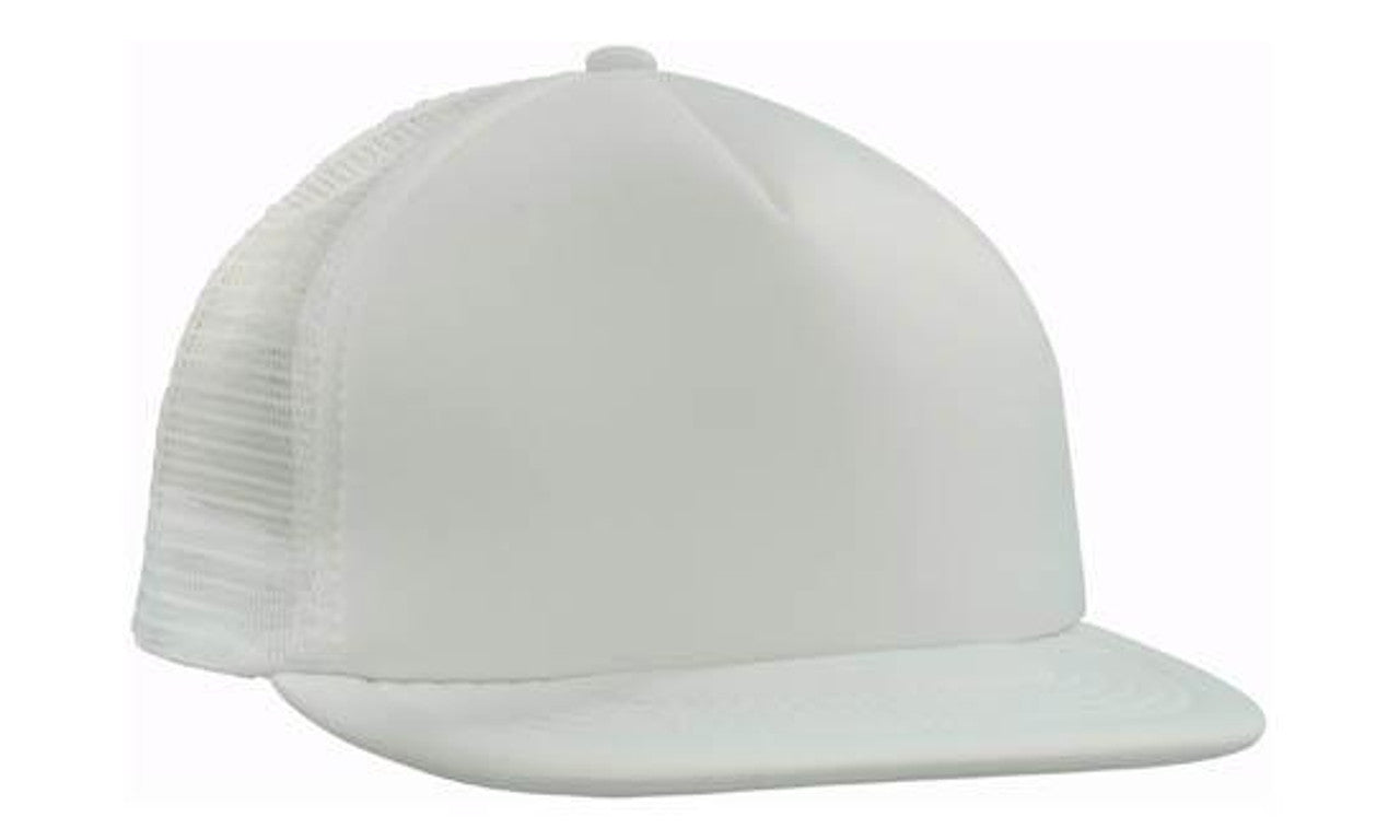 Trucker Mesh Cap with Flat Peak (HWS3806)