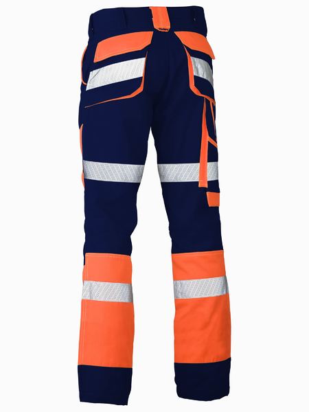 Bisley Hi Vis Taped Biomotion Two Tone Pants (BISBP6412T)