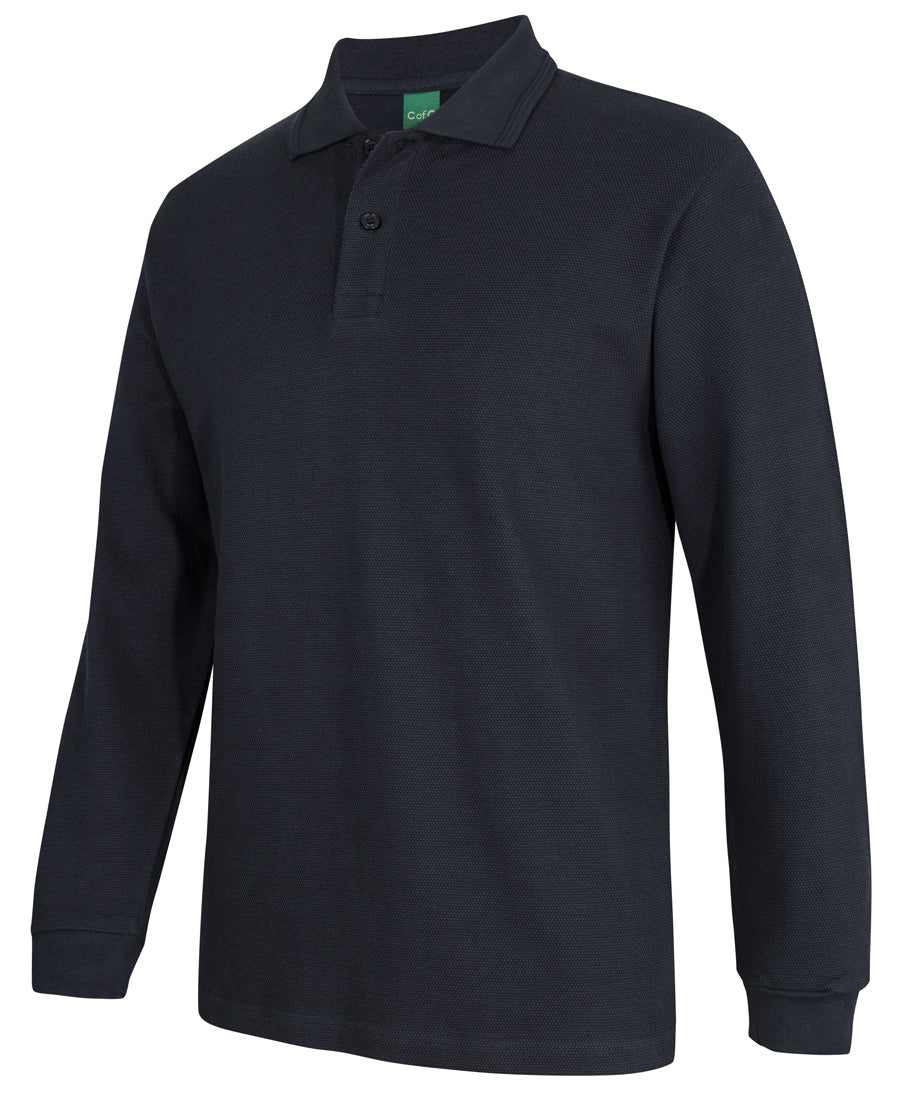 JB's C of C 320G Popcorn Cotton Polo Long Sleeve (JBS2PCL)