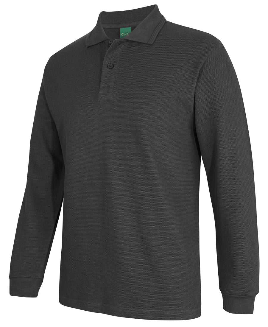 JB's C of C 320G Popcorn Cotton Polo Long Sleeve (JBS2PCL)