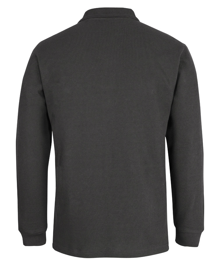 JB's C of C 320G Popcorn Cotton Polo Long Sleeve (JBS2PCL)