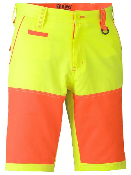 Bisley Hi Vis Double Shorts