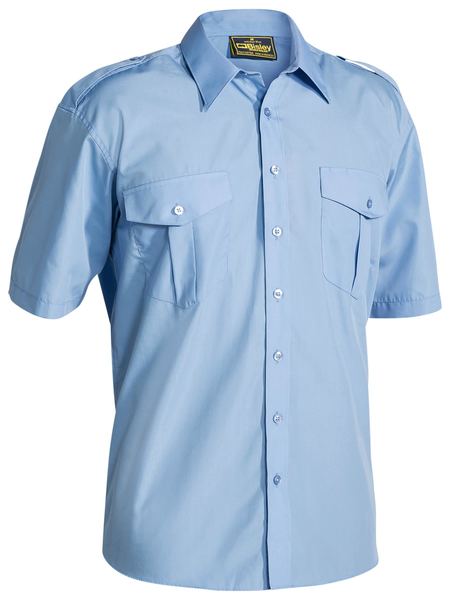 Bisley Epaulette Shirt Short Sleeve (BISB71526)