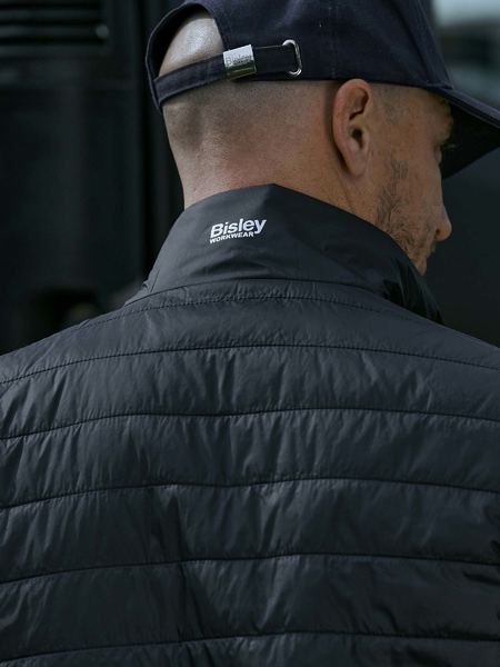 Bisley Hi Vis Taped Reversible Puffer Jacket (BISBJ6350HT)