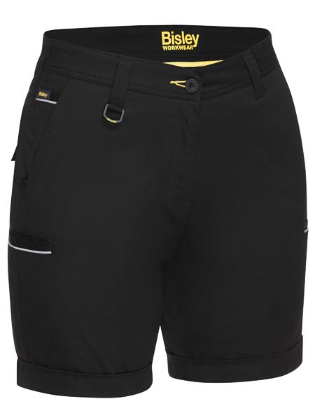Bisley Ladies Stretch Cotton Shorts (BISBSHL1015)
