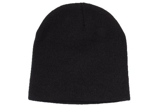 Rolled Down Acrylic Beanie Toque (HWS4244)