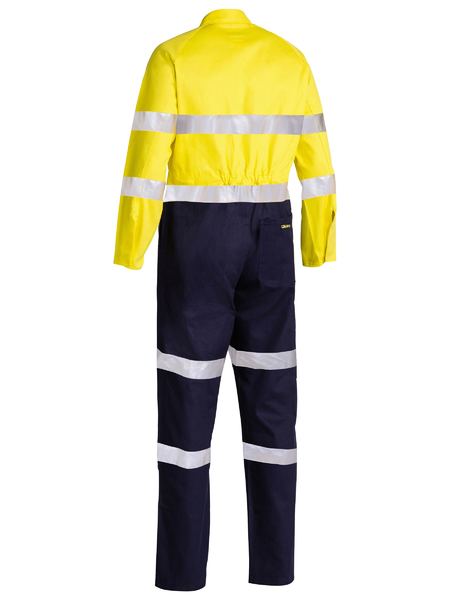 Bisley Hi Vis Taped Drill Coverall (BISBC6357T)