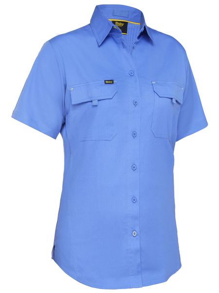 Bisley Ladies X Airflow Ripstop Shirt Short Sleeve (BISBL1414)