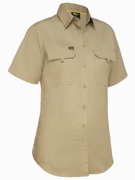 Bisley Ladies X Airflow Ripstop Shirt Short Sleeve (BISBL1414)