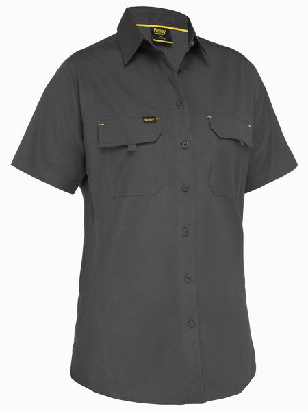 Bisley Ladies X Airflow Ripstop Shirt Short Sleeve (BISBL1414)