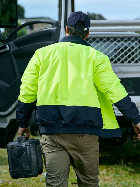 Bisley Hi Vis Bomber Jacket (BISBJ6730)