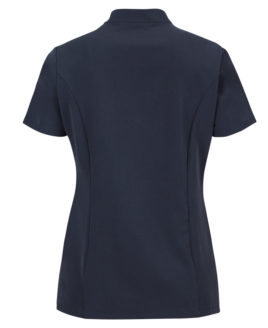 JB's Ladies Nu Mandarin Collar Scrub Top Short Sleeve (JBS4SMT1)