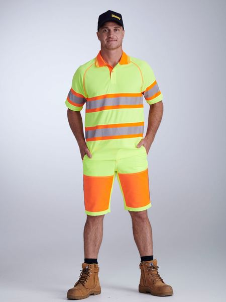 Bisley Hi Vis Double Shorts