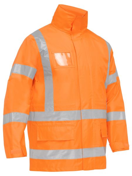 Bisley Hi Vis X Taped 4 in 1 Rain Jacket (BISBJ6974XT)
