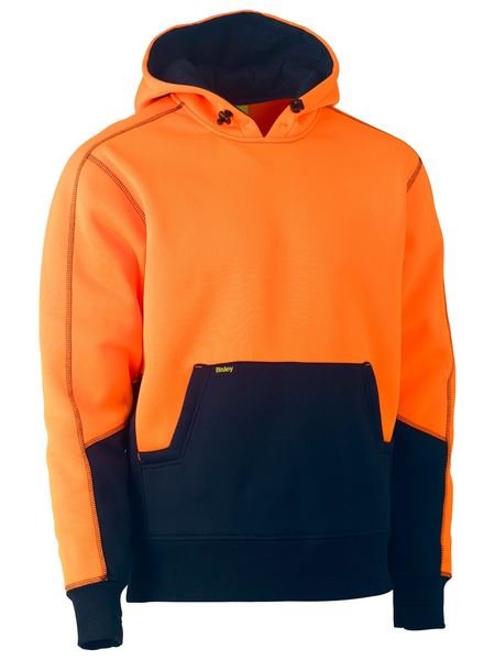 Bisley Hi Vis Fleece Hoodie Pullover (BISBK6619)