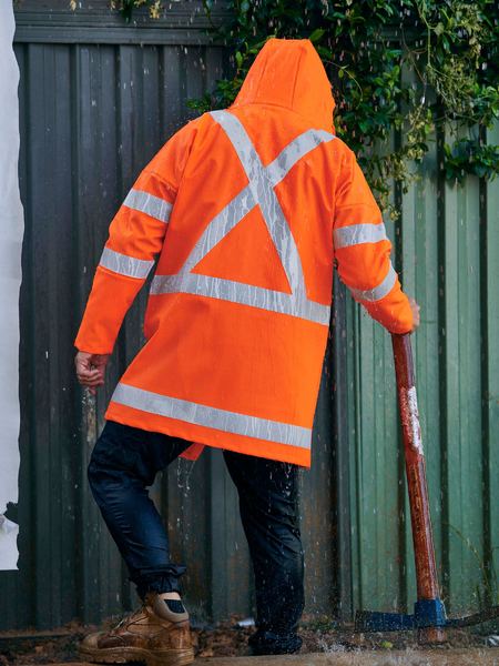 Bisley Hi Vis X Taped Storm Jacket (BISBJ9366XT)