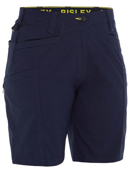 Bisley X Airflow Ladies Stretch Ripstop Vented Cargo Shorts (BISBSHL1150)