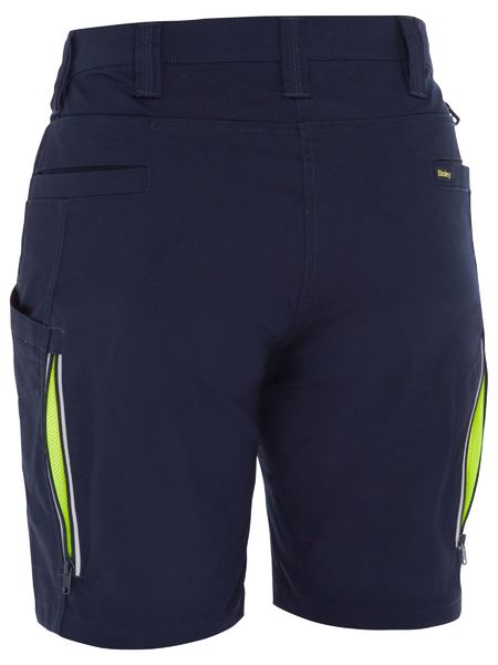 Bisley X Airflow Ladies Stretch Ripstop Vented Cargo Shorts (BISBSHL1150)