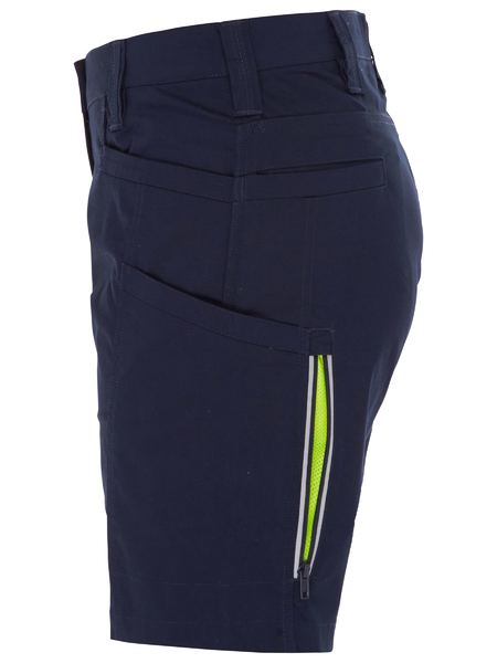 Bisley X Airflow Ladies Stretch Ripstop Vented Cargo Shorts (BISBSHL1150)
