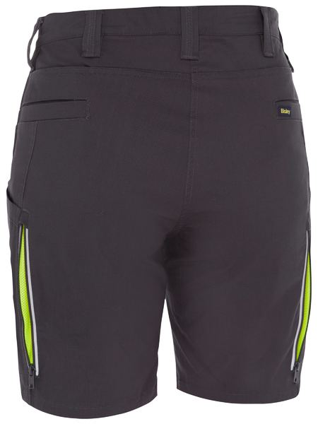 Bisley X Airflow Ladies Stretch Ripstop Vented Cargo Shorts (BISBSHL1150)