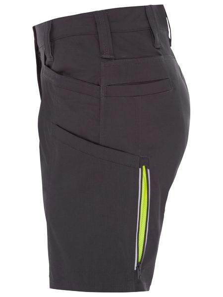 Bisley X Airflow Ladies Stretch Ripstop Vented Cargo Shorts (BISBSHL1150)