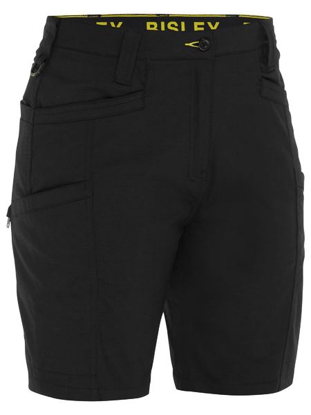 Bisley X Airflow Ladies Stretch Ripstop Vented Cargo Shorts (BISBSHL1150)