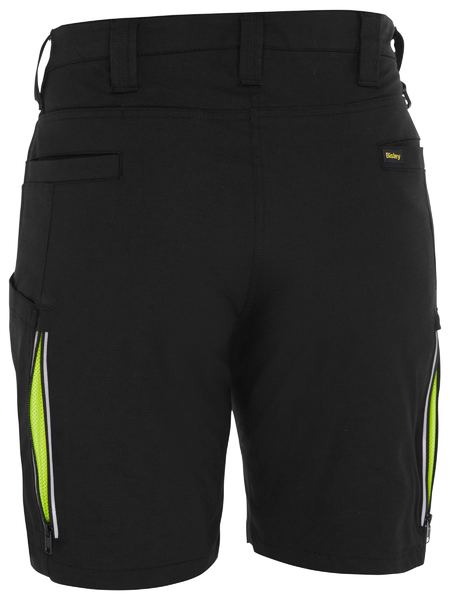 Bisley X Airflow Ladies Stretch Ripstop Vented Cargo Shorts (BISBSHL1150)