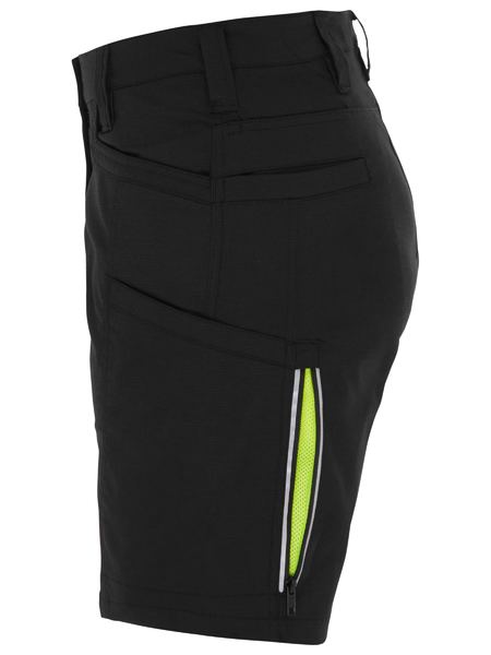 Bisley X Airflow Ladies Stretch Ripstop Vented Cargo Shorts (BISBSHL1150)
